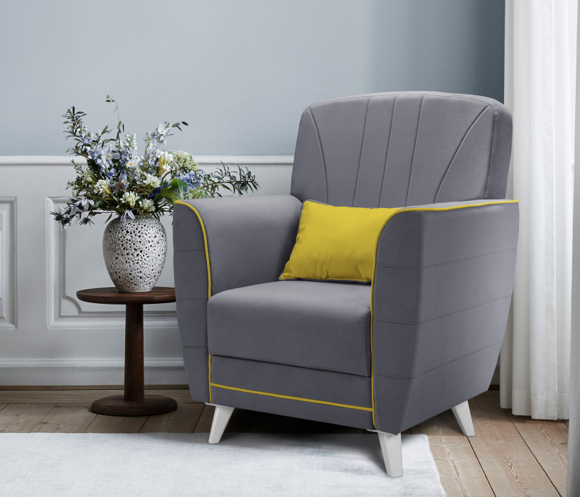 Кресло для отдыха, Кресло для отдыха Шарлиз, микровелюр