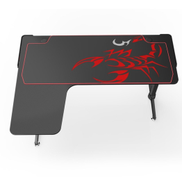 Стол для компьютера (для геймеров) Eureka L60, чёрный