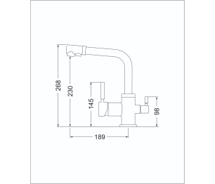 Смеситель EMAR ЕС-3003 Quartz