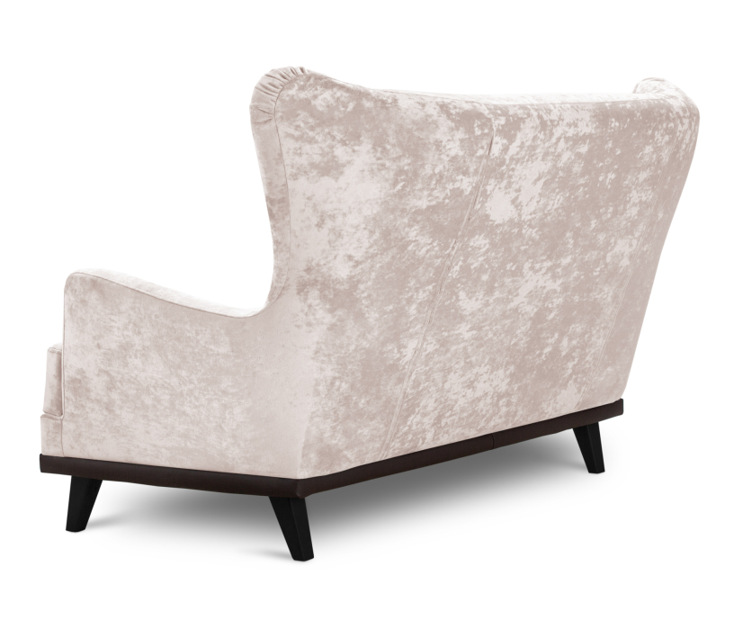 Дизайнерские диваны для гостиной, Диван прямой нераскладной Ритм, плюш