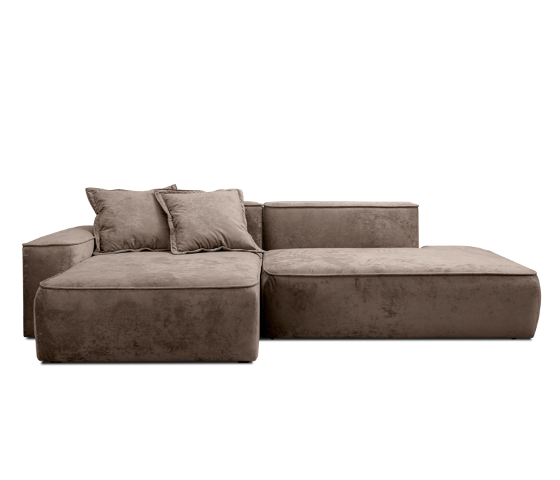 Диваны еврокнижки, Диван угловой "Бали"со спальным местом, микровелюр