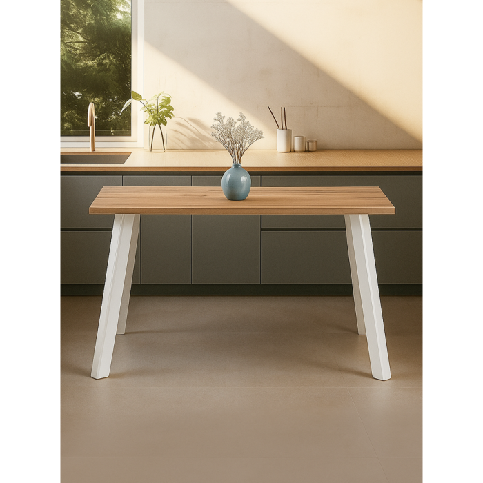 Обеденные столы, Стол деревянный Тринити Лофт 120x80x75 22 мм