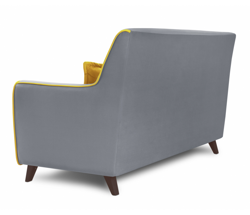 Дизайнерские диваны для гостиной, Диван прямой нераскладной Муссон, микровелюр