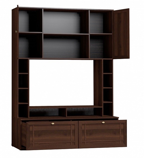 Стенки для гостиной, Шкаф МЦН Sherlock 1, орех