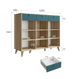 Комод Велламо ВО-05