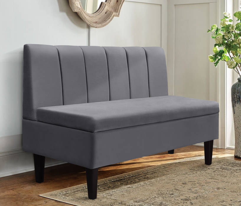 Диваны прямые, Диван прямой на ножках Лео 132, микровелюр