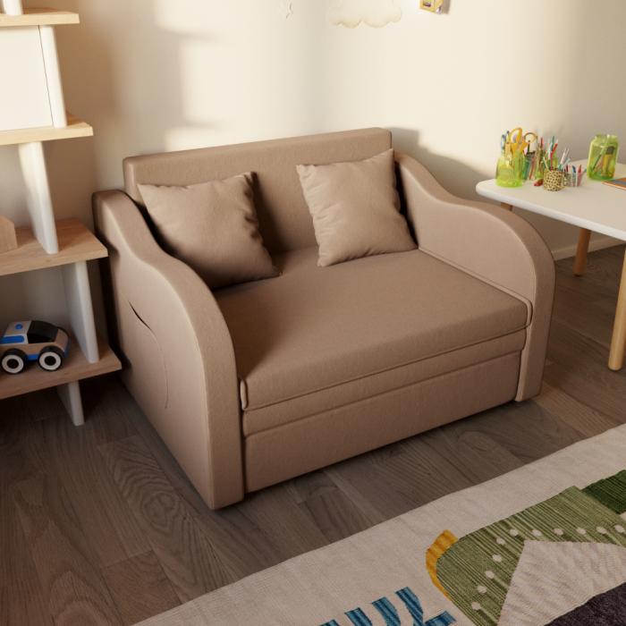 Детские диваны, Прямой диван Бали ППУ, велюр