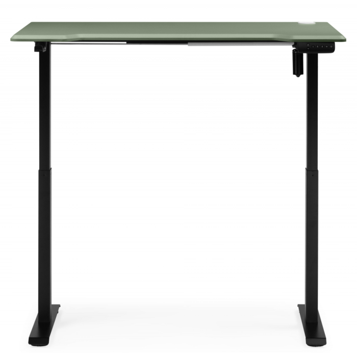 Прямые компьютерные столы, Компьютерный стол Маркос с механизмом подъема 140х80, черный