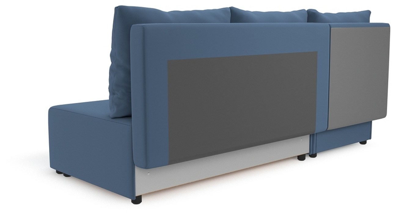 Диваны угловые в гостиную, Угловой диван Каир Lux, велюр, левый