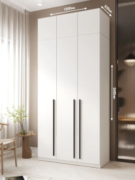 Шкаф распашной с антресолью София 2600х1200х520 мм