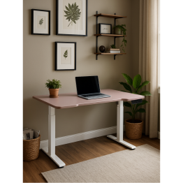 Компьютерный стол Маркос с механизмом подъема 120х75, белый