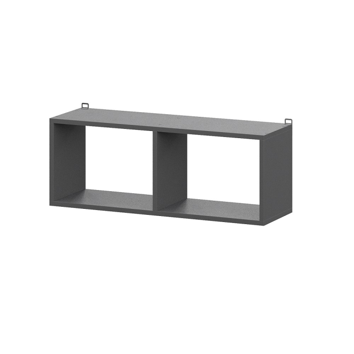 Настенные полки, Полка книжная навесная Денвер