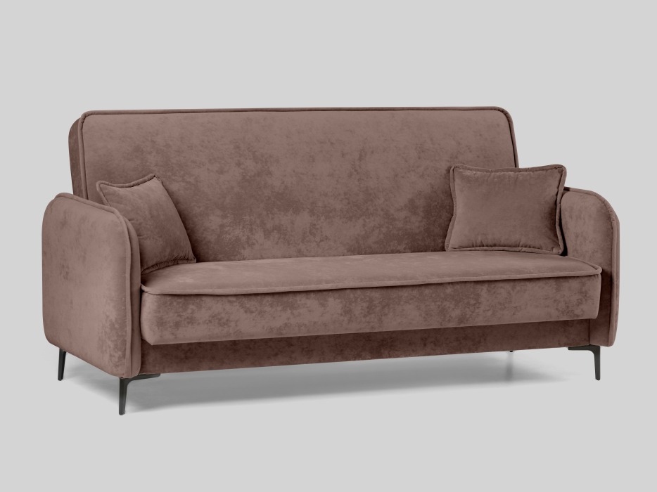 Диваны книжки, Прямой диван Капри, велюр