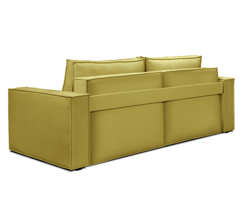 Диваны угловые в гостиную, Диван угловой Чикаго со спальным местом, микровелюр