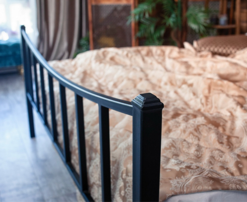 Кровати 140 см, Кровать в стиле лофт Ринальди 1.4