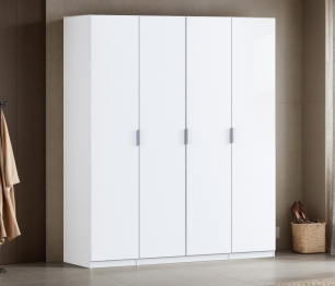 Шкаф четырехдверный Макс 2000 мм, вариант №3 (ЛДСП)