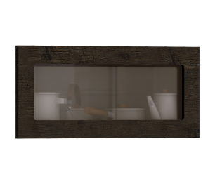 Регина фасад для шкафа навесного со стеклом 80х35 см