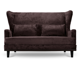 Диван прямой нераскладной Ритм, плюш