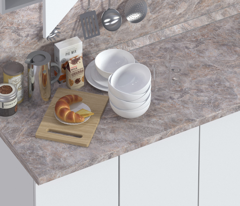 Столешницы, Столешница 38* 802*600 Витория 1U/8278 в упаковке