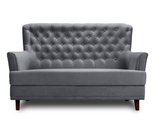 Диван прямой нераскладной Каприз, микровелюр