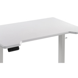 Компьютерный стол Маркос с механизмом подъема 140х80х75, белый