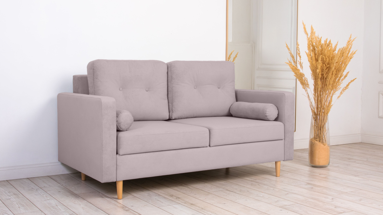 Диваны прямые кухонные, Диван Lucas 140, велюр