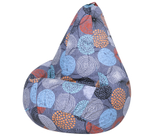 Кресло для отдыха, Кресло Мешок Жаккард 2XL