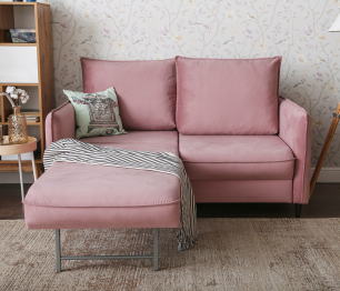 Диван-кровать Фьорд SMART 140, велюр