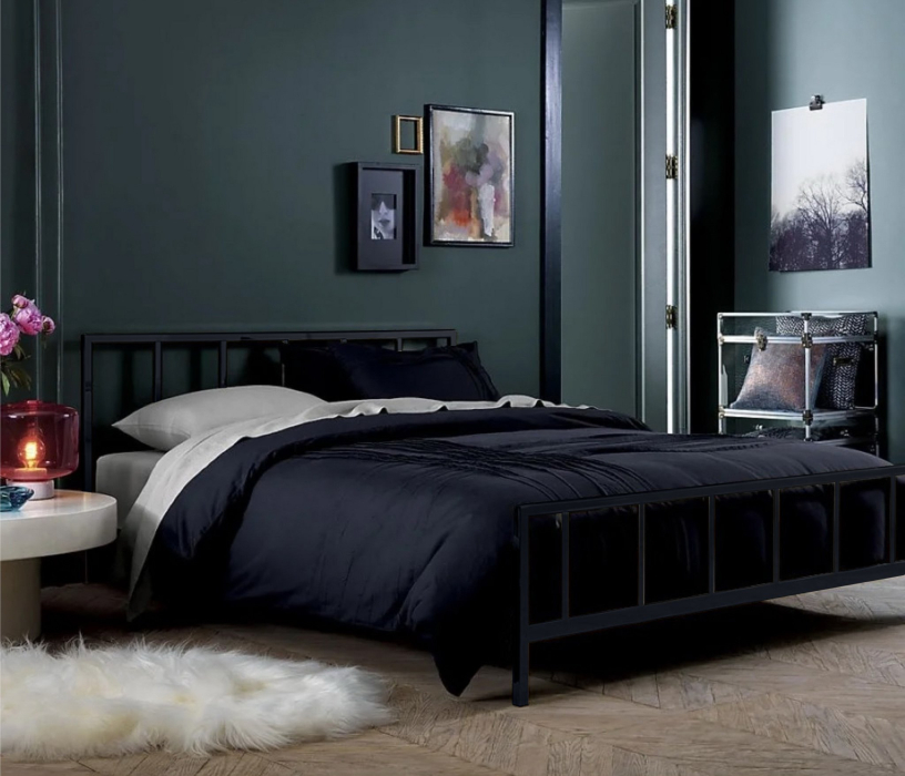 Кровати 140 см, Кровать в стиле лофт Денвер 1.4