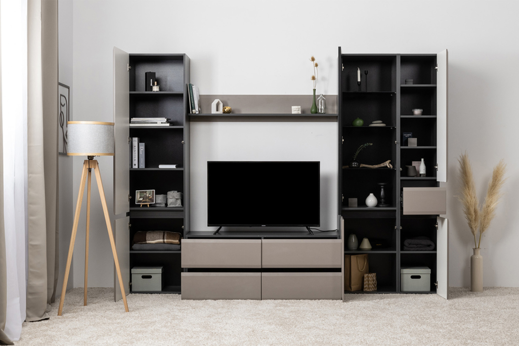 Стенки для гостиной, Гостиная Сидней. Комплект 2