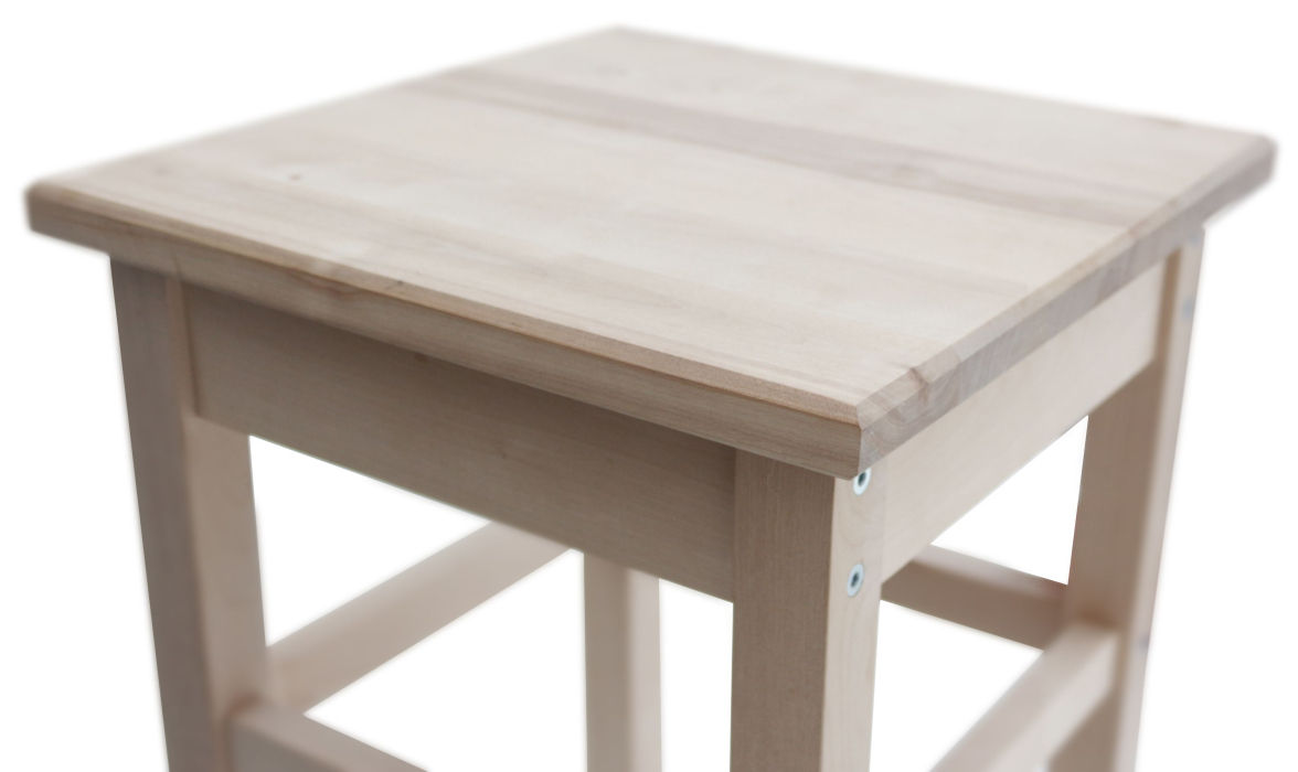 Табуреты, Табурет для кухни деревянный на прямых ножках