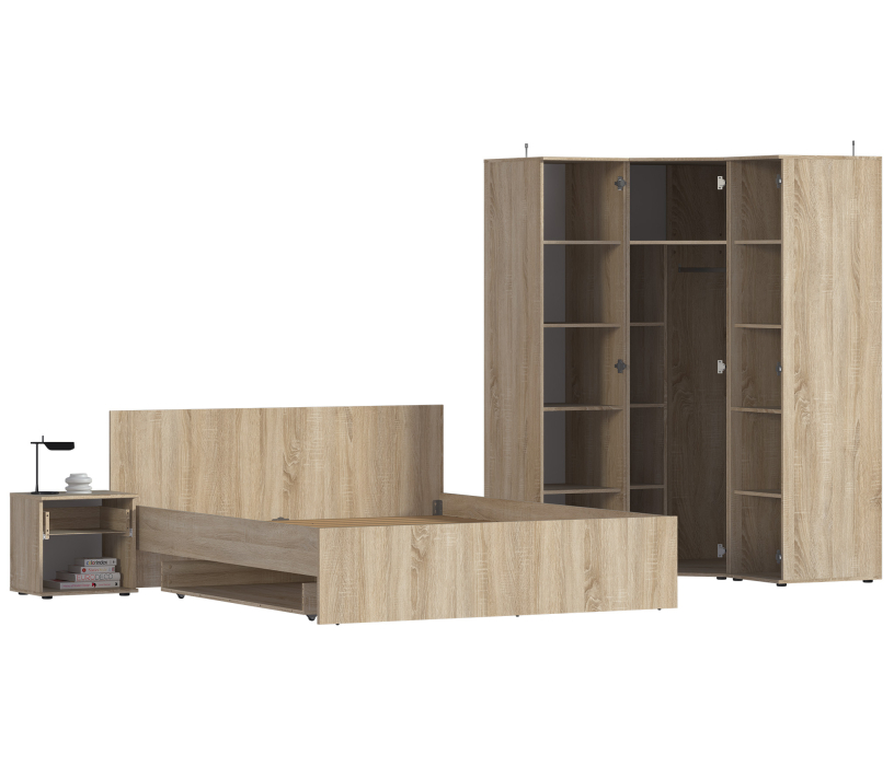 Спальные гарнитуры, Спальня Мамбо Комплект 1