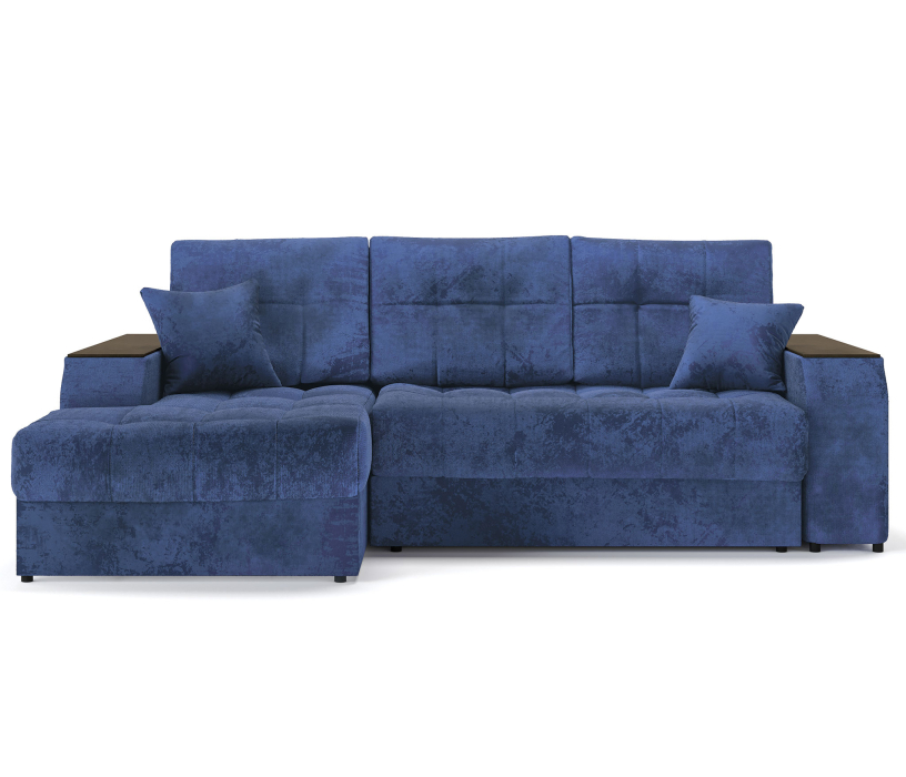 Диваны угловые в гостиную, Угловой диван-кровать Лас-Вегас левый, шенилл