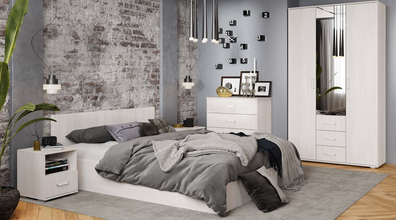 Спальные гарнитуры, Спальня Белла. Комплект 1