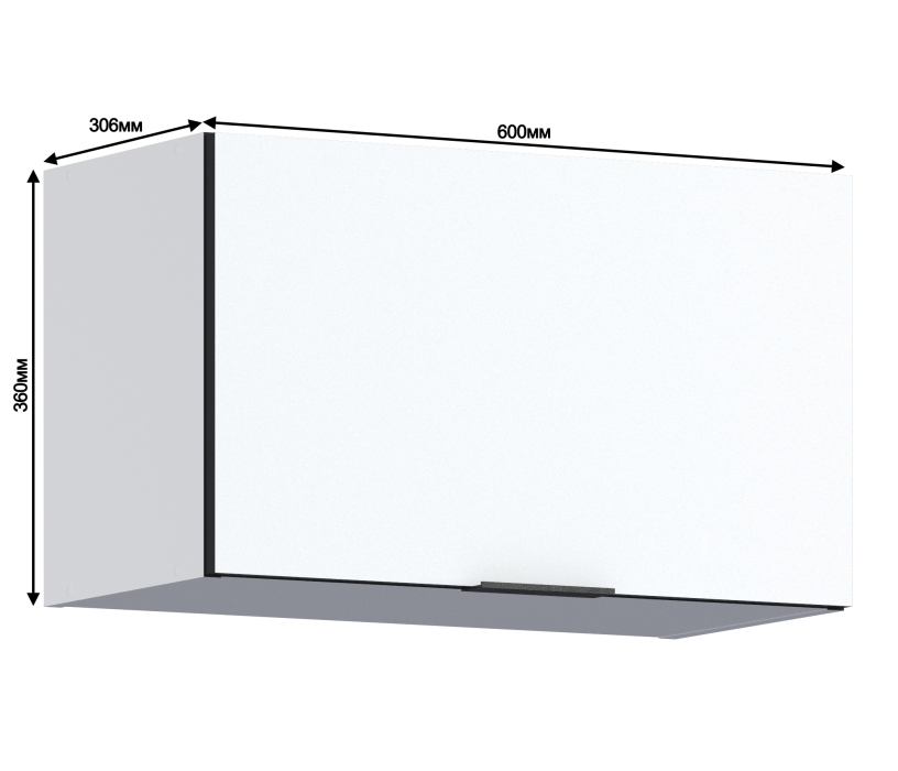 Метод, Метод шкаф 1 дв 60х36 см