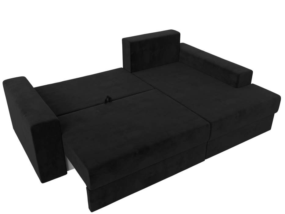 Диваны угловые в гостиную, Угловой диван Майами правый угол, велюр