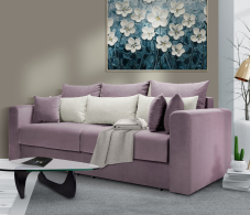 Диваны еврокнижки, Диван кровать прямой модульный Мэдисон 2-хсекционный велюр