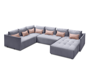 Диван еврокнижка Чилетти П-образный