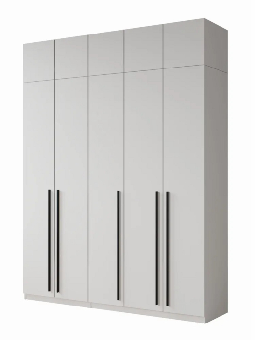 Шкафы распашные, Шкаф распашной 5-ти дверный с антресолью София 2600х2000х520 мм