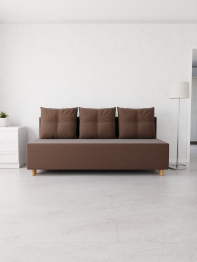 Прямой диван Сияние,еврокнижка,велюр