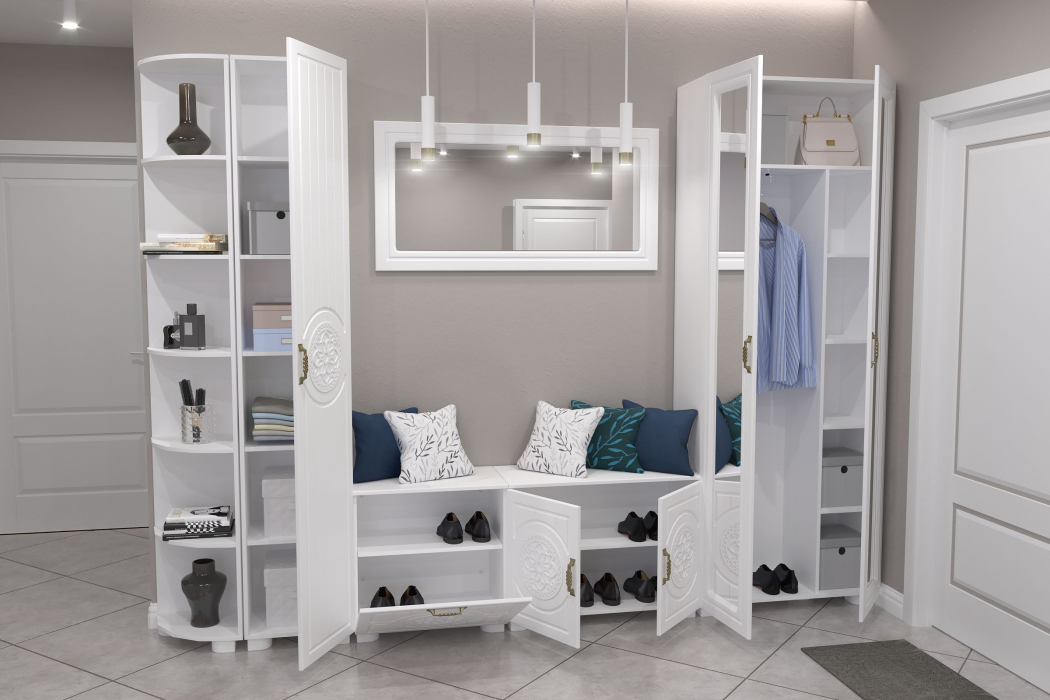 Тумбы, Тумба «Монблан» МБ-30К белое дерево