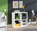 Стеллаж Кито СБ-3241 Белый