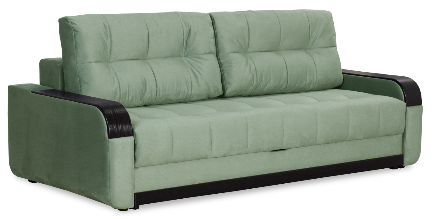 Диваны кровати со спальным местом, Прямой диван Татьяна 5 БД, еврокнижка, велюр