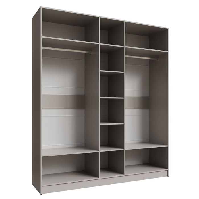 Шкафы распашные, Распашной шкаф с зеркалом Мадрид 2.0