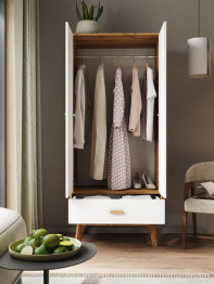 Шкаф для одежды Радиорама 2113 185х80х50 см