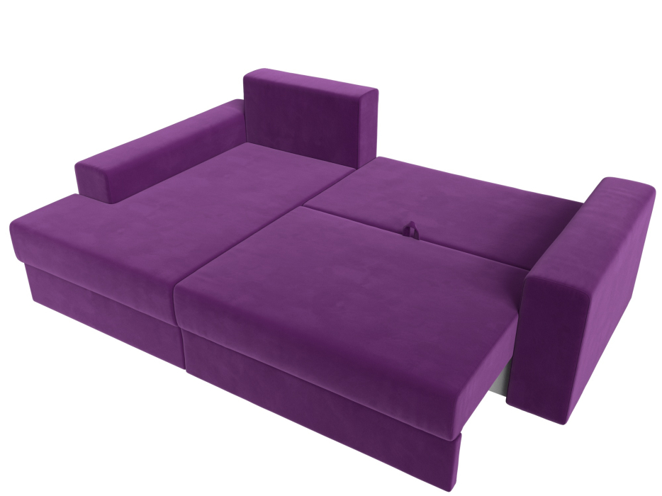 Офисные диваны, Угловой диван Майами левый угол, микровельвет