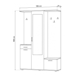 Прихожая Пети