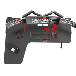 Стол для компьютера (для геймеров) Eureka L60, чёрный