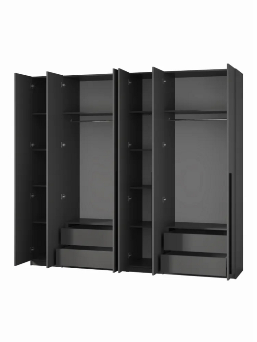 Шкафы распашные, Шкаф распашной 6-ти дверный София 2200х2400х520 мм