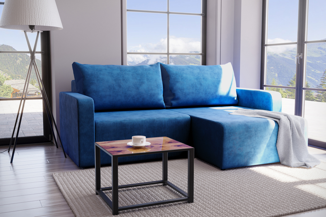 Диваны угловые в гостиную, Угловой диван-кровать Брайтон